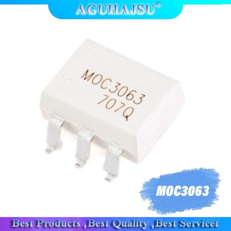 10pcs/lot MOC3063 SOP6 SOP SMD new and original IC | Электронные компоненты и принадлежности