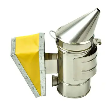 

Stainless Steel Smoke Sprayer Mini-sharp Nozzle Smoke Sprayer Smoke Sprayer with Heat Insulation Beekeeping Tools