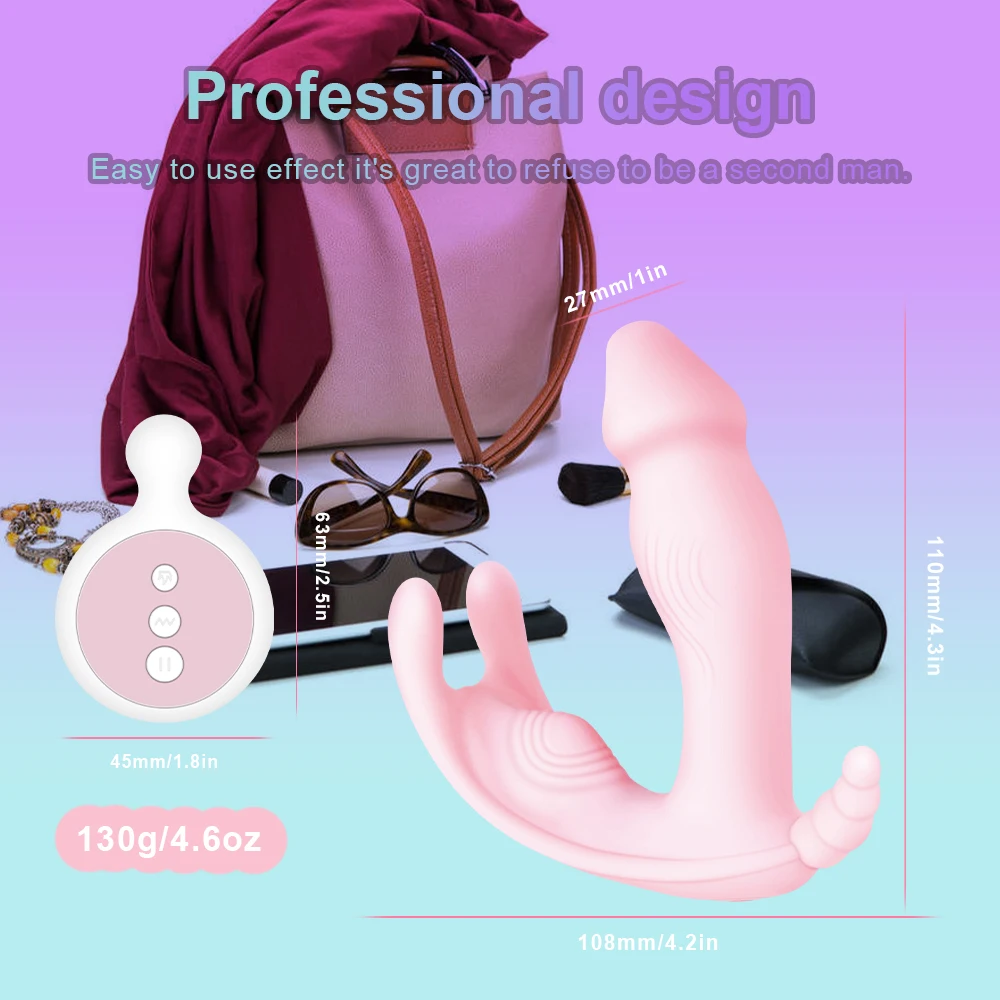 Wearable Sex Vibrator G Spot Orgasm Masturbator Dildo Sex Toy for Women Clit Stimulation Remote Control Adults Panties Vibrators 2