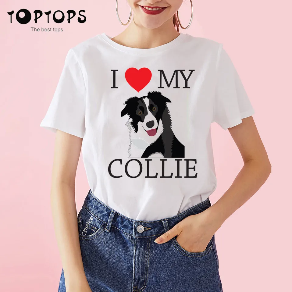 

Women I Can't Keep Calm I Have A Border Collie Dog Women Harajuku T shirt Unisex Skateboard Tshirt Man Clothes Streewear