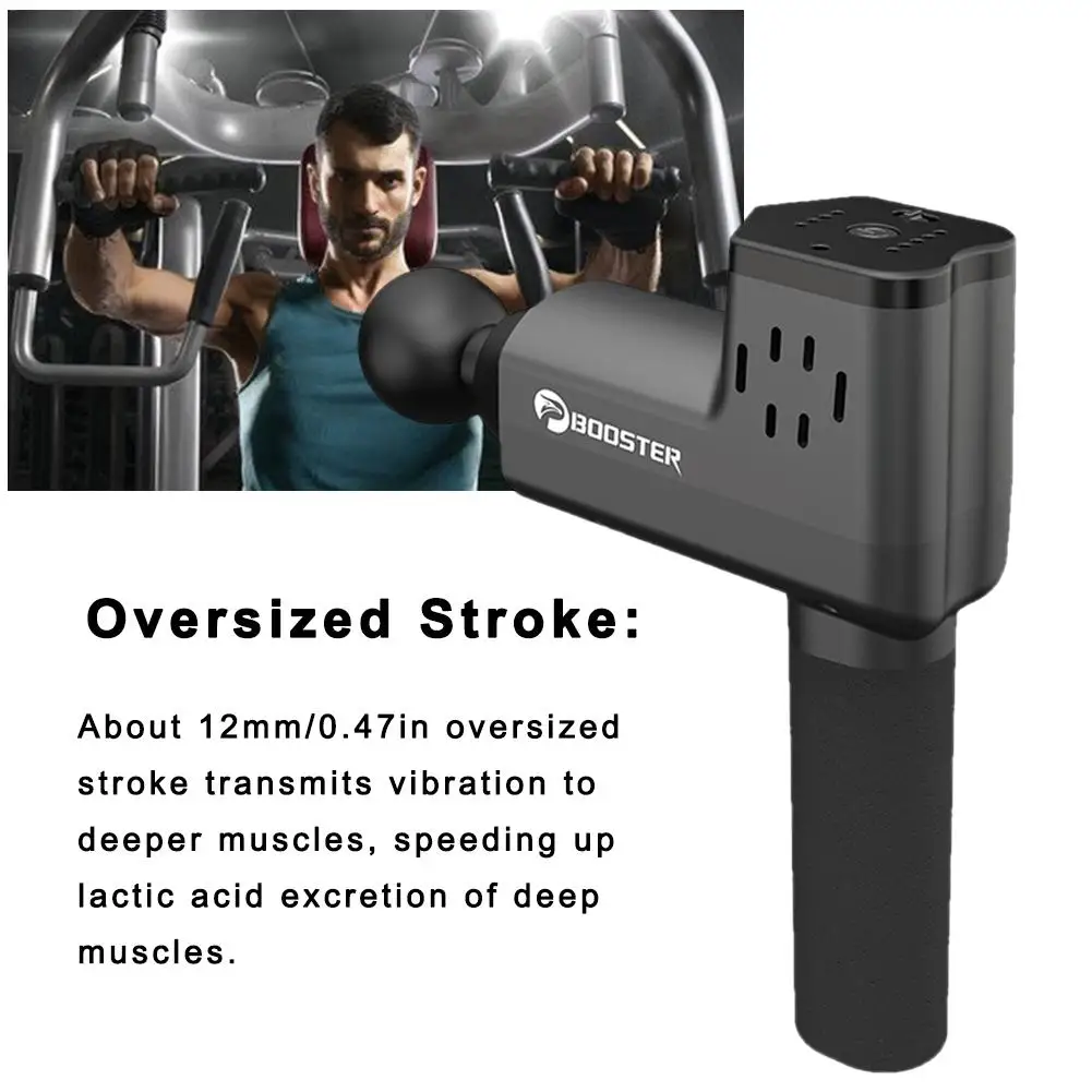 Tissue Massage Gun Muscle Massager Muscle Pain Management after Training Exercising Body Relaxation Slimming Shaping Pain Relief