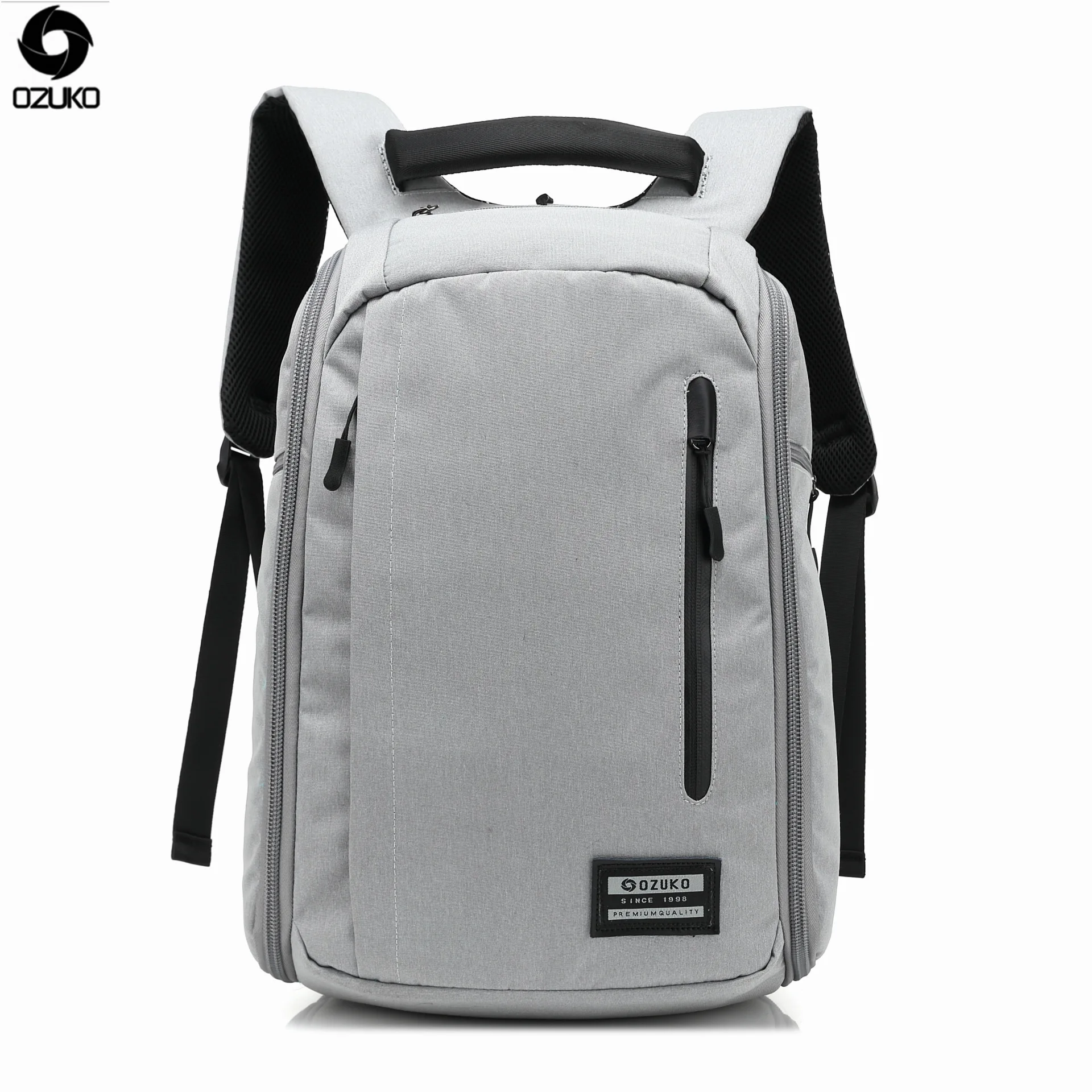 

Ozuko Health Can Be Foreign Trade New Style Fashion Men's Bag Creative Laptop Backpack Multi-functional Casual Backpack