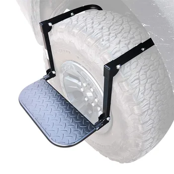 

Auto Tire Step Attachment for Truck SUV Universal Car Durable Tire-mounted Wheel Step