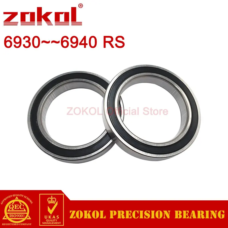 ZOKOL 6930 6932 6934 6936 6938 6940 2RS Thin Deep Groove Ball Bearing High Precision