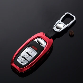 

Aluminum Alloy Keyless Entry Remote Control Smart Car Key Case Cover for Audi A3 A4 A5 A6 A7 S5 S7 Q5 RS
