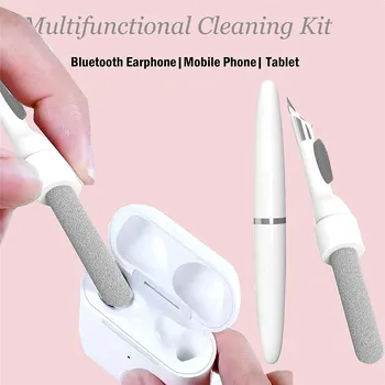 Bluetooth Earbuds Cleaner Kit For Airpods Pro 1 2 Cleaning Pen Brush Bluetooth Earphones Case Cleaning Tools for Xiaomi Huawei 2
