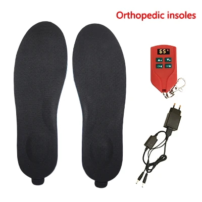 2000mAh Arch insole Новое поступление, теплые стельки с беспроводным пультом дистанционного управления, с питанием от батареи, женская и мужская обувь, лыжные стельки, европейские размеры 35-46,#2000 мА/ч - Цвет: 2000mAh Arch insole