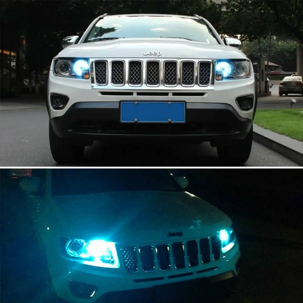 GTinthebox 2 шт. Ледяной Синий ЖК лампы дневного света для Jeep Grand Cherokee 2011