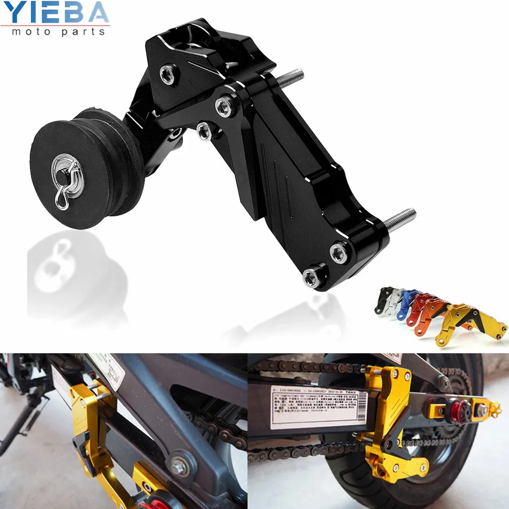 Высококачественные алюминиевые аксессуары для мотоциклов для honda cbf600 vfr800 KAWASAKI ER6N Z750 Z750R Z250 NINJA 250 натяжитель цепи