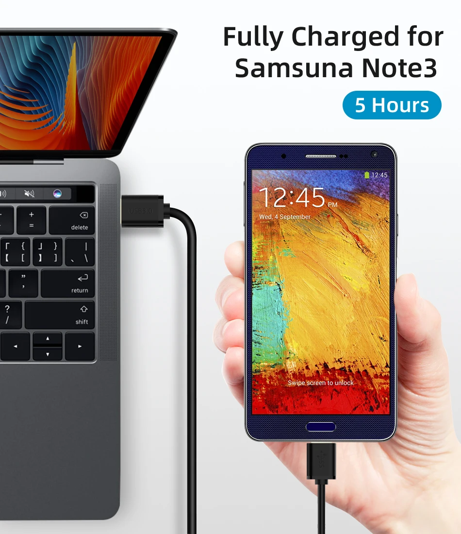 USB 3,0 type A к Micro B кабель для передачи данных для внешнего жесткого диска HDD samsung S5 Note3 5Gpbs Высокоскоростной USB 3,0 HDD кабель для передачи данных