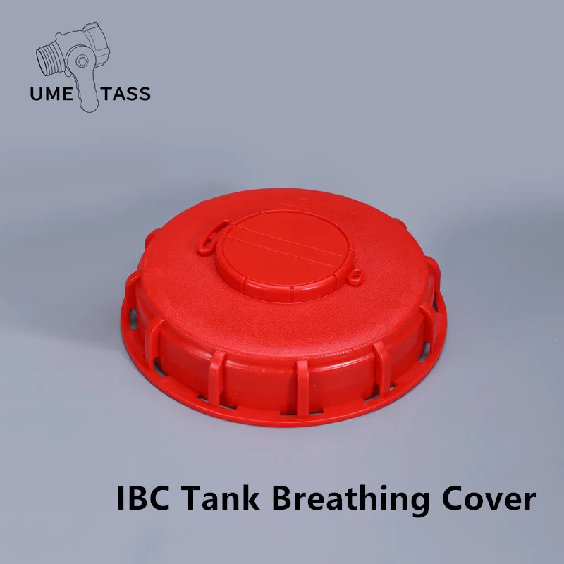 Крышка для резервуара воды IBC тонна 162 мм красная пластиковая Герметичная крышка