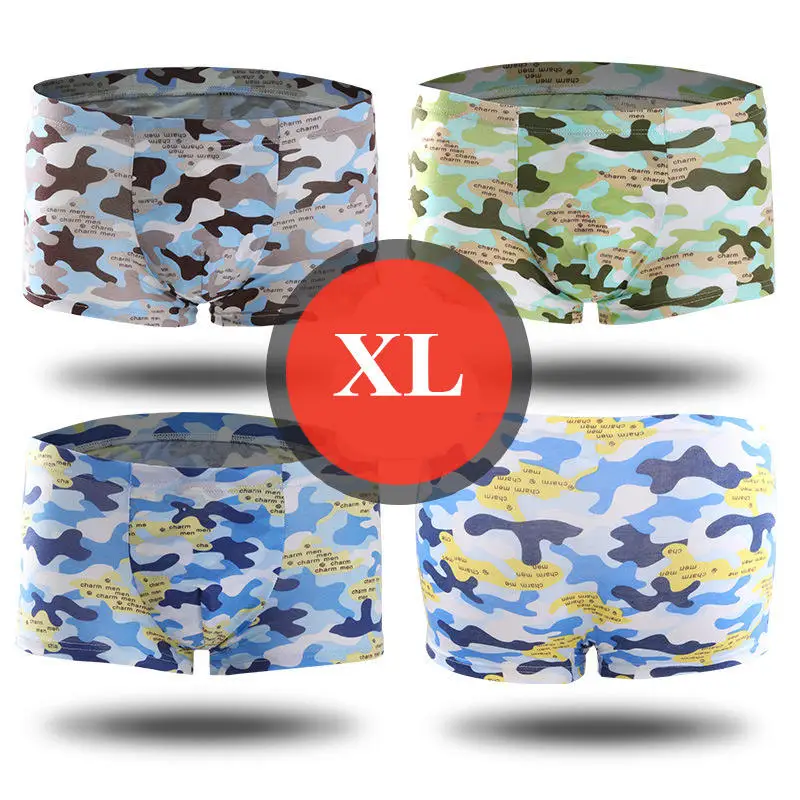 A-XL 4 шт./компл. Xiaomi Mijia Мужское нижнее белье Модальные Дышащие Боксеры домашние тонкие сексуальные трусы для мужчин выпуклые мужское нижнее белье Летние носимые - Цвет: A-XL