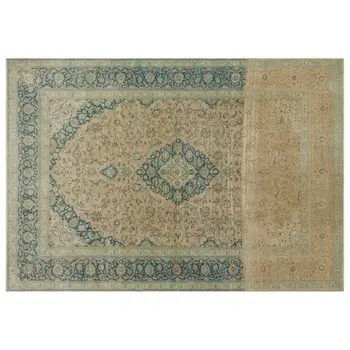 

Handmade Beige Vintage Persian Area Rug 274x398 Cm-8'12''X13'1''