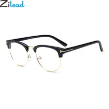 Zilead квадратная оправа очки оправа оптическая Sepectacles для мужчин женщин простые очки Des lunettes унисекс