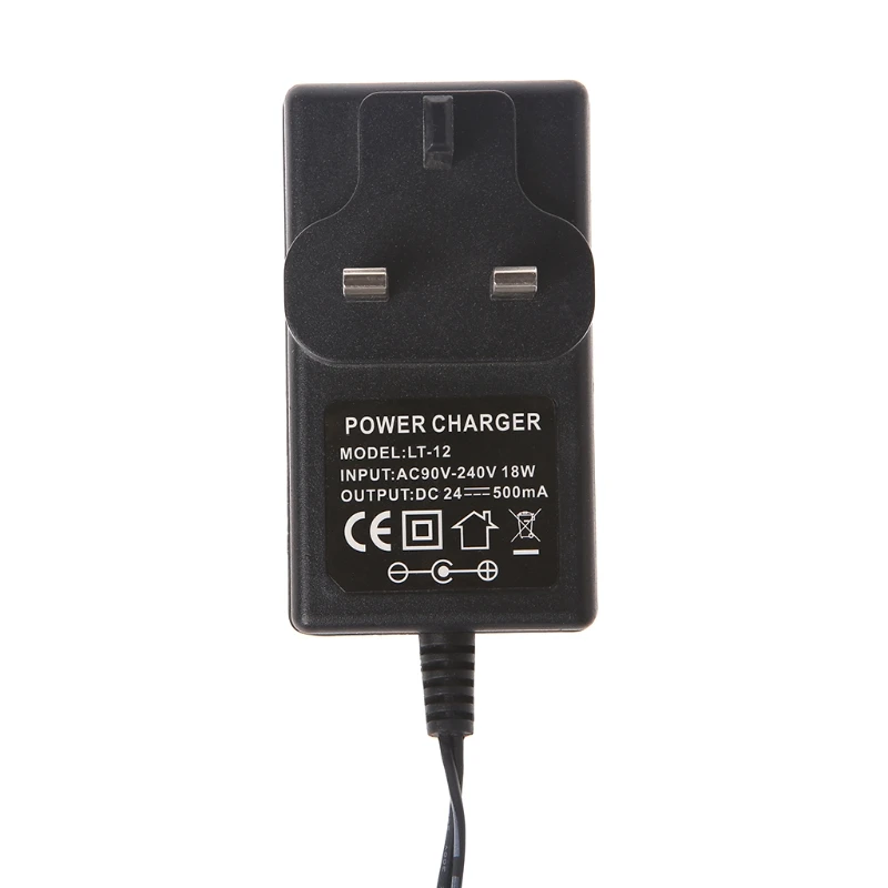 Мини Электрический Скутер зарядное устройство Зарядка питания Интеллектуальный 24 В 500мА ЕС/США/Великобритания Plug