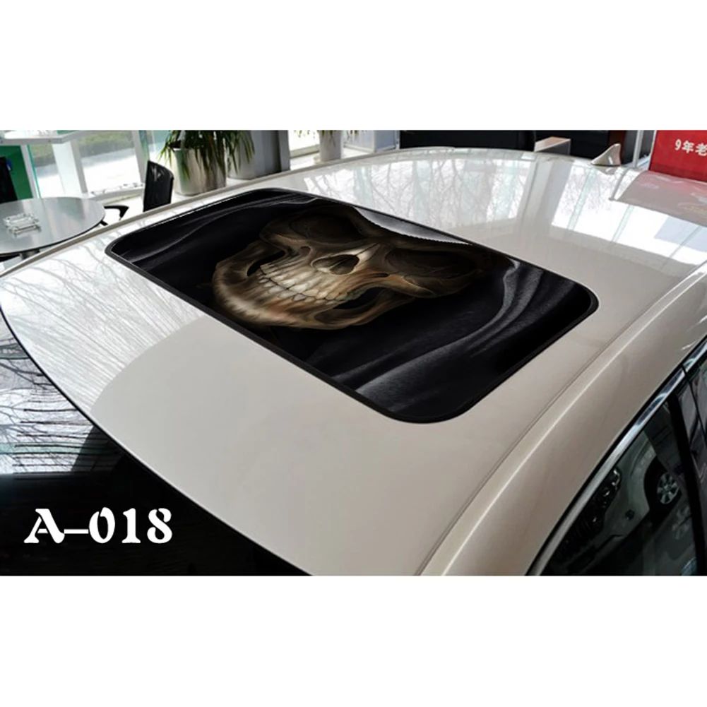 1 шт. 95 см X 50 см водонепроницаемый автомобиль поддельные люк стикеры Skylight обёрточная бумага крыши виниловая пленка DIY украшения