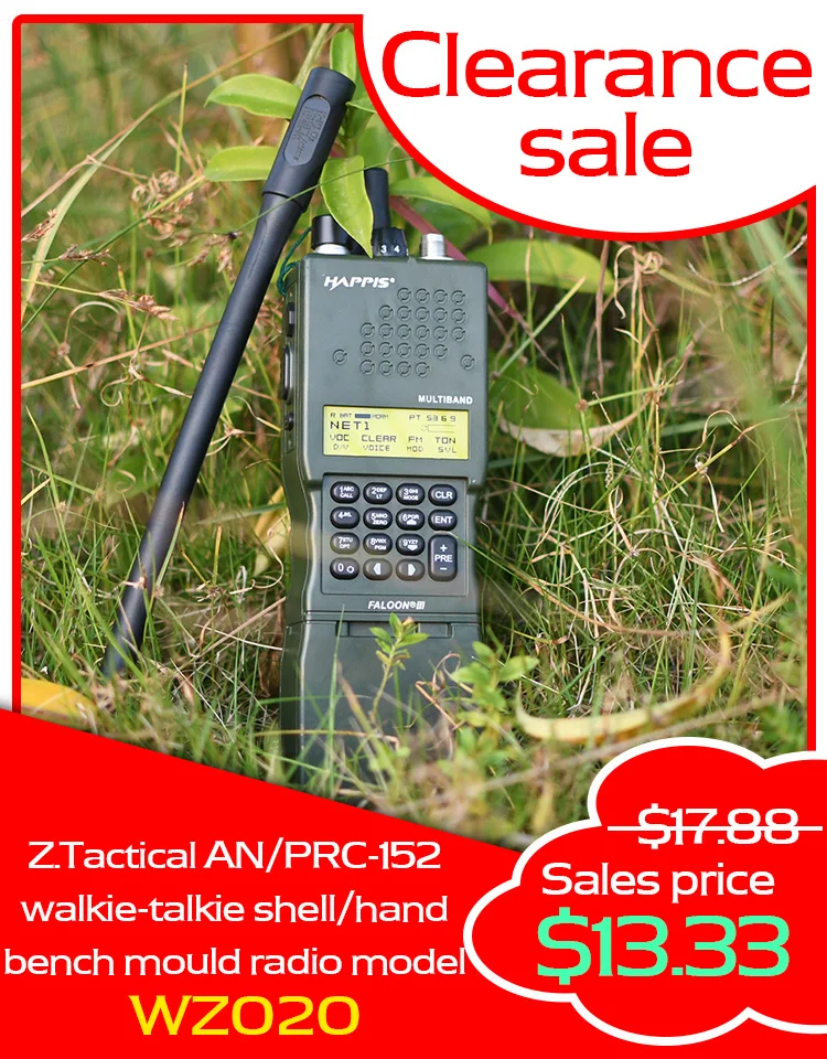 Z. Tactical AN/PRC-152 walkie-talkie shell/ручная настольная форма радио модель Z020