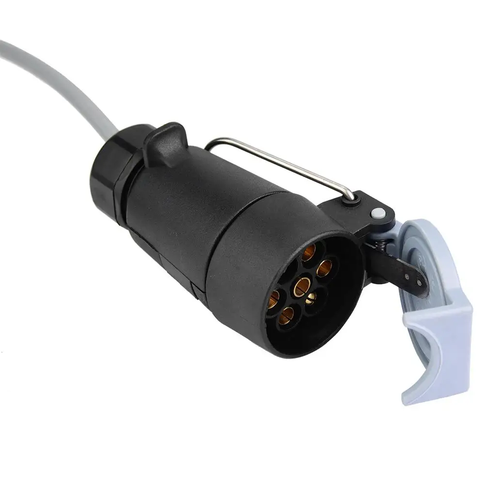 12V 13Pin для 7Pin N& S штепсельная розетка в трейлере конвертер для прицепа караван Пластик+ ПВХ+ латунь
