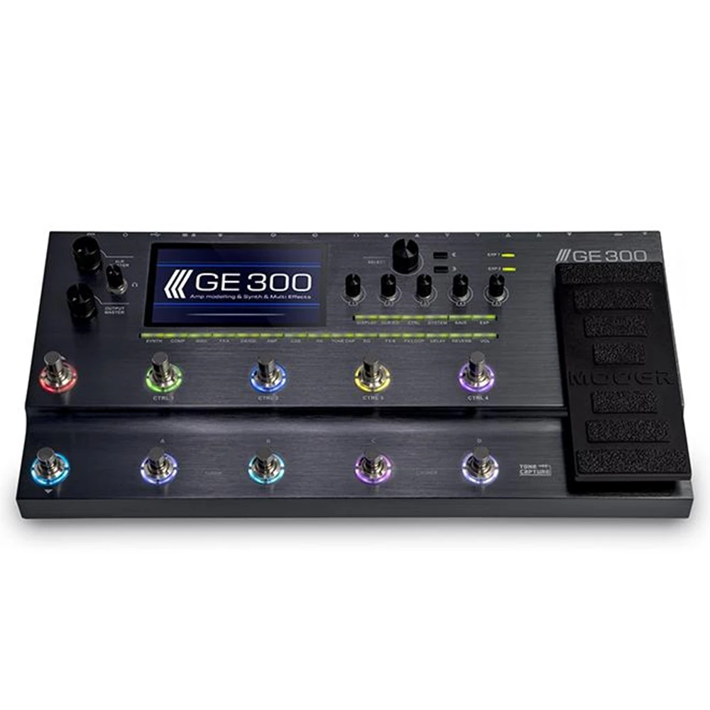 ギター MOOER GE300 Mooer GE300 ムーア マルチエフェクター(108アンプモデル・164