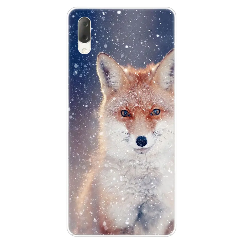 007 С изображением лисенка, Мода жесткий чехол для Sony Xperia L1 L2 L3 X XA XA1 XA2 XA3 ультра 10 плюс E5 XZ XZ1 XZ2 компактный XZ3 XZ5 2 20 крышка - Цвет: 007