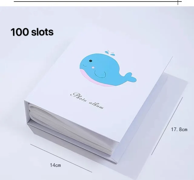 100 Slots 3D Nail Sticker Water Decal Collecting Albums Storage Holder Nail Art Display Showing Book Container Tools 100 slots C