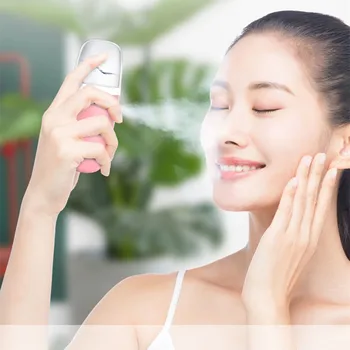 

Mist Sprayer Mini 30ml Nano Portable Face Spray Facial Body Steamer Moisturizing Skin Care Humidifier Instruments XA79Z