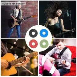 Guitar Accessories Musical Instrument Guitar Accessories Anti-off Anti-trip Washers Guitar Strap Rubber Buckle Buckle Y5d1