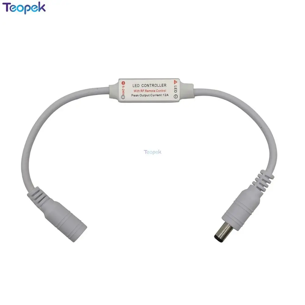Led Time control ler Mini RF 14 клавиш пульт дистанционного управления светодиодный с регулируемой яркостью диммер для одноцветной полосы света DC5-24V