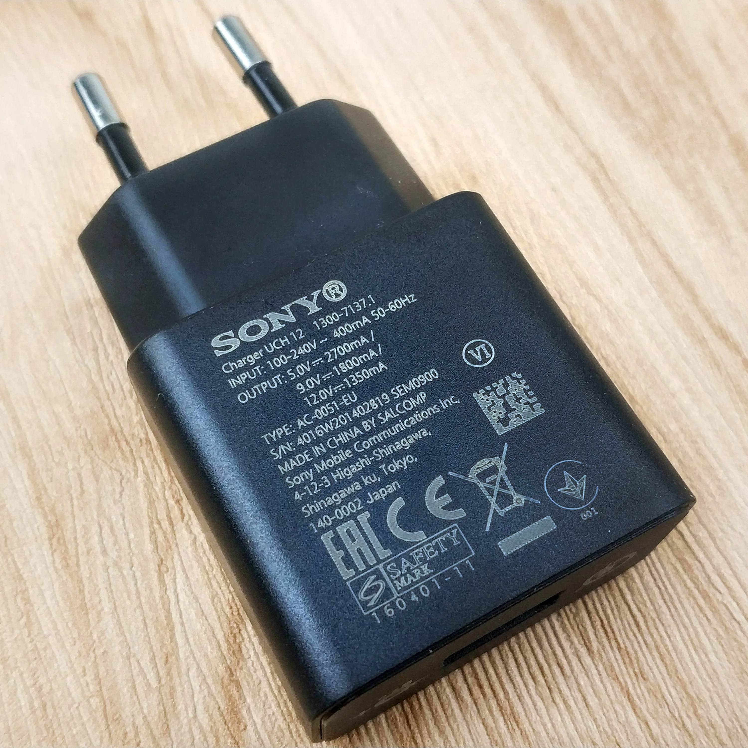 Sony Xperia 10 Plus быстрое зарядное устройство Uch12 12V 1.35A Usb type-c кабель для путешествий настенный адаптер питания для Xperia 1 2 5 10 xz 1 xz 2