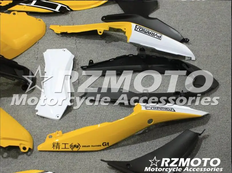 ABS литьевая форма для мотоцикла Обтекатели подходит для YAMAHA R3 R25- 15-19 Кузов Набор на заказ желтый белый черный