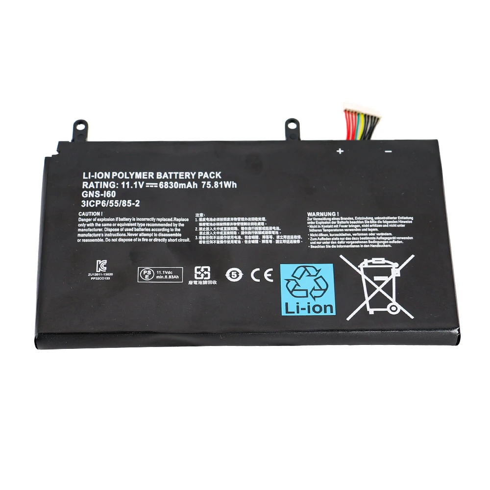 Bateria do Laptop Gns-160 para Gigabyte P35g v2 P35x v3 P37x v5 P57w P57x v6 P35k P35w P35n P37w 961ta010fa Gns-i60 31cp6 - 55 85-2 - Imagem 4