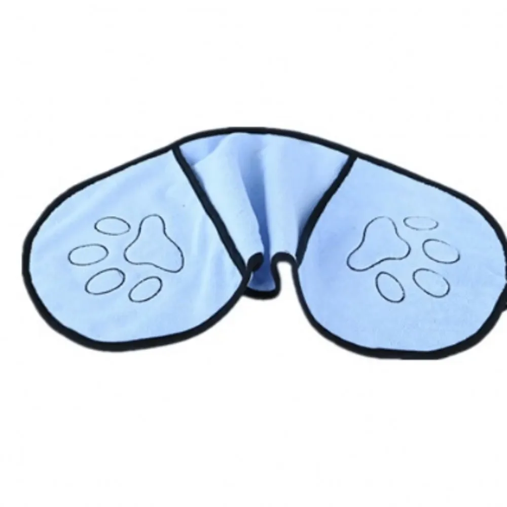 Light Blue Новое банное полотенце из микрофибры для домашних собак ультра-Впитывающее одеяло для маленьких собак с карманом для больших собак банный Халат - Цвет: Light Blue