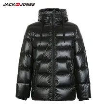 JackJones зимний мужской пуховик с капюшоном, короткое пальто, мужская одежда 218412556