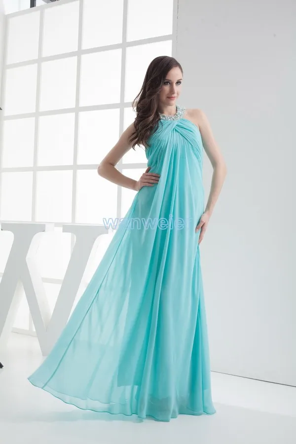 

free shipping 2014 new design hot sale sexy vestidos formales good quality custom size maxi dresses long blue Bridesmaid Dresses