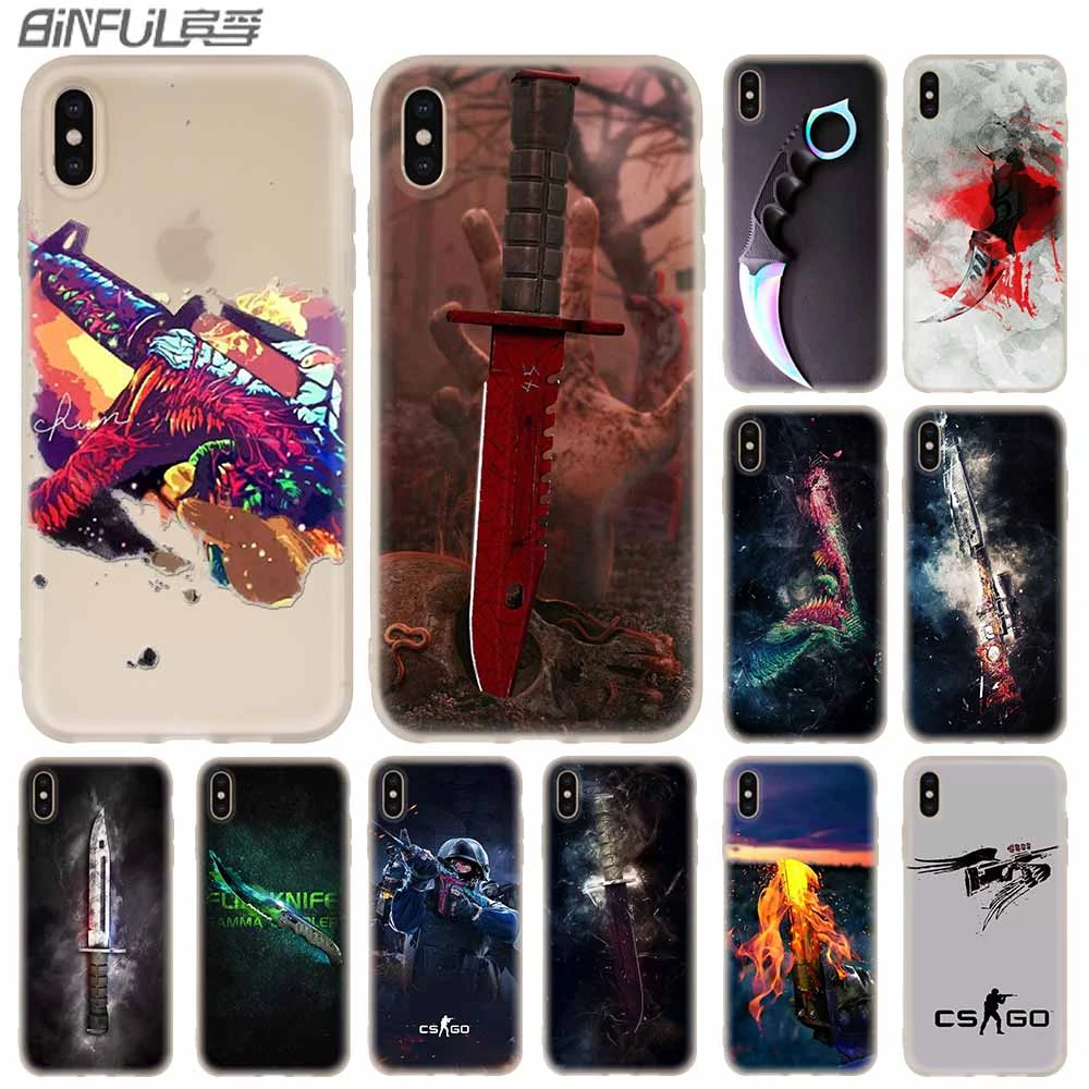 Counter Strike Cs Go Cover Case Silicone Soft For Iphone 12 11 Pro X Xs Max Xr 8 7 6 Plus 5s Se 2020 S 6 1 Cover Phone Case Covers Aliexpress