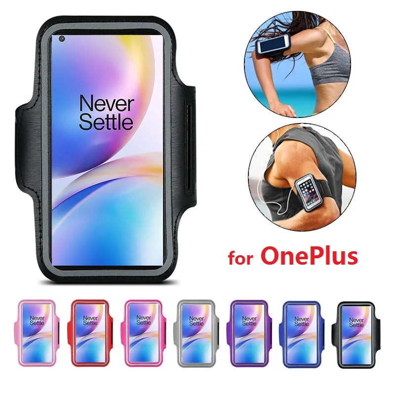 Чехол на руку для бега Нарукавники сумка чехол OnePlus 8 Pro Z 7T 7 6T 5T 3T 1 2 3 5 6 One Plus браслет