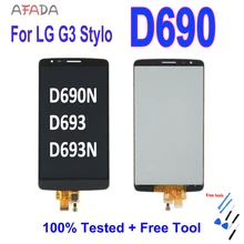 Bloc écran tactile LCD de remplacement, 5.5 pouces, pour LG G3 D690 D690N D693 D693N=