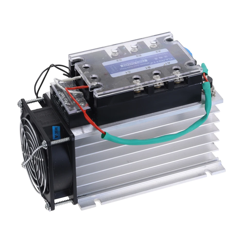 FDR3 D4840Z трехфазное твердотельное реле AC480V 40A DC контроль AC SSR три с вентилятором и