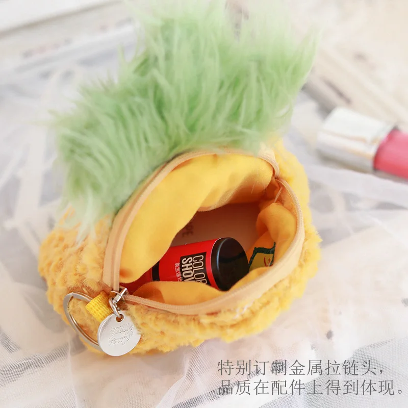 Супер мягкая кукла авокадо Детский рюкзак милые плюшевые игрушки фрукты, авокадо Ананас сумка через плечо Подарочный Кошелек для монет