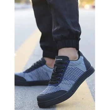 

Lightweight Breathable Men Safety Shoes Steel Toe Work Shoes For Men Anti-smashing Construction Sneaker With Reflective