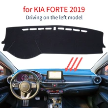 Для KIA Forte BD Противоскользящий коврик для приборной панели, накладка, солнцезащитный козырек, коврик, аксессуары для ковров