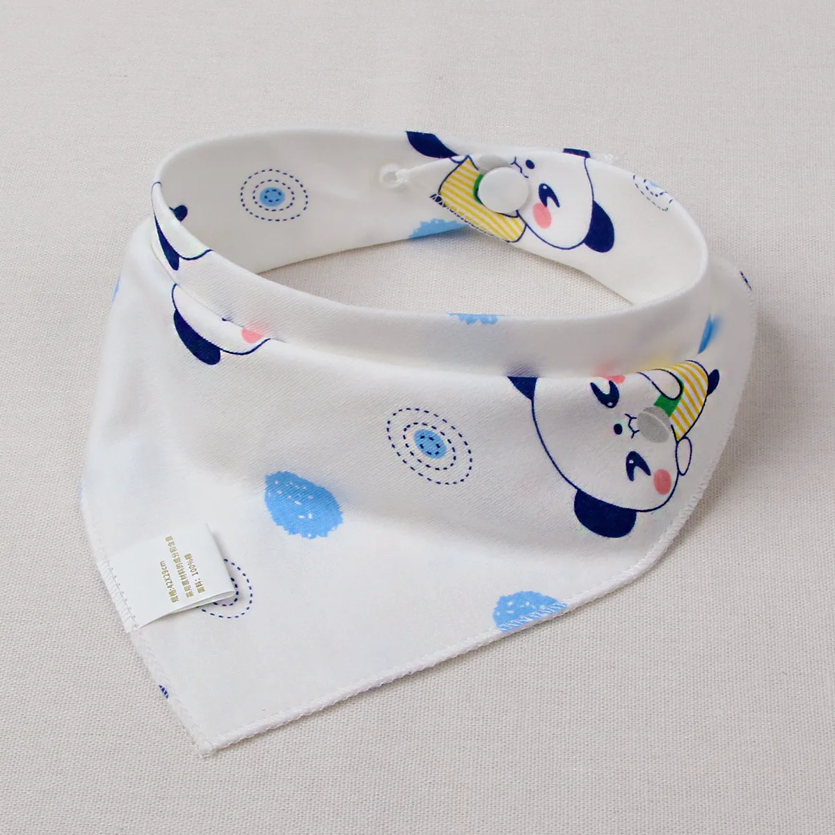 cheap baby accessories	 Bib Cotton Bandana Bibs Baby Babador Feeding Smock Infant Burp Cloths Cartoon Saliva Towel Baby Eating Accessory Soft Baby Stuff accessoriesbaby easter 