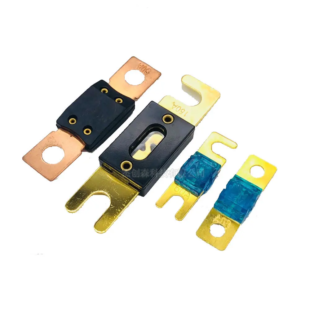 

Bolt Fuse Car Modification Safety Plate Bolt Type 30A 40A 50A 60A 80A 100A 150A 200A Power Current Fuse