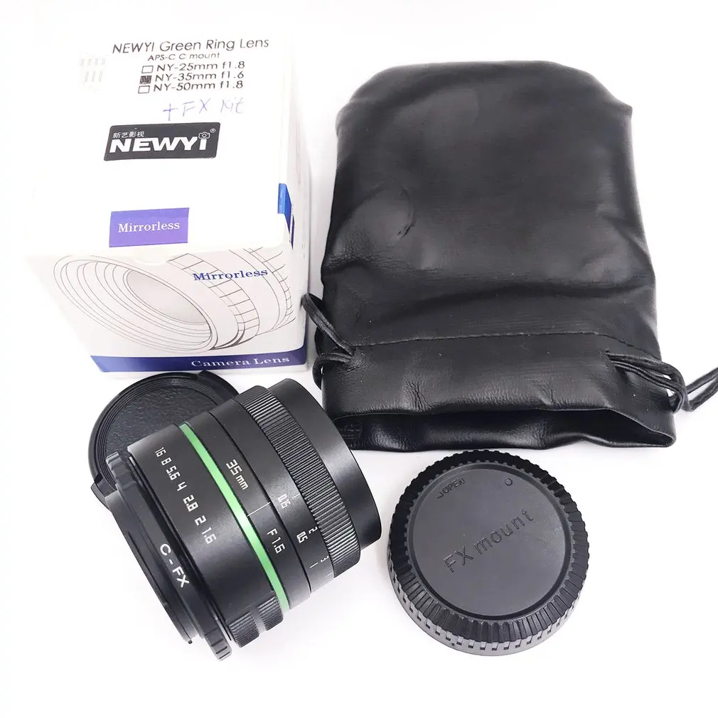 Lens New Green Circle 35Mm Apps-C Cctv Camera Lens For Sony Nex Camera Nex-6 Nex-5R Nex-F3 Standard Zoom