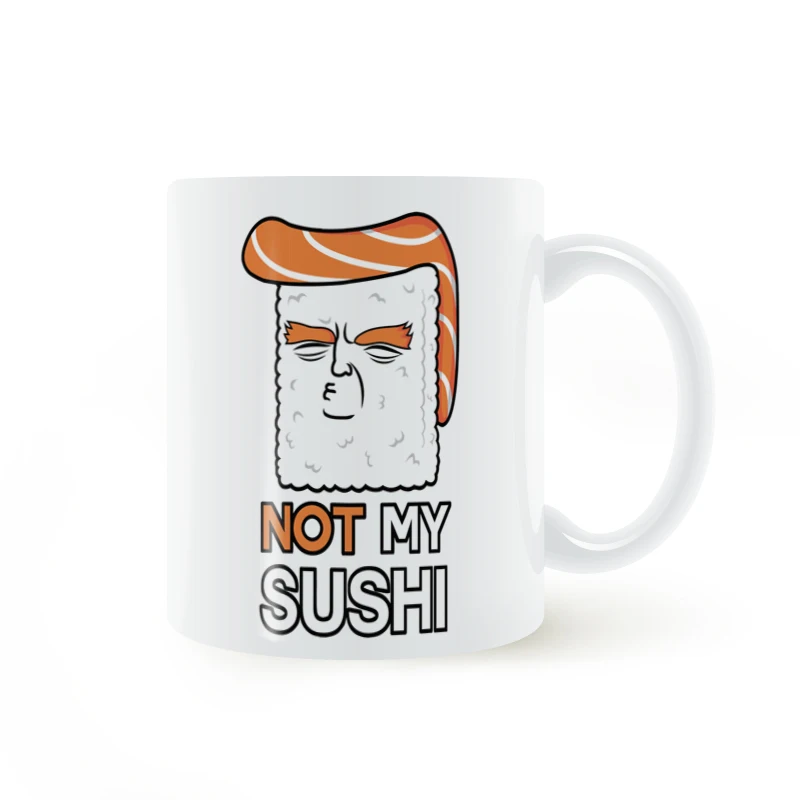 320 мл милый Дональд Трамп мультфильм чашка для воды молоко кофе керамическая кружка домашний офис Коллекция чашки мальчик девочка фестиваль подарки