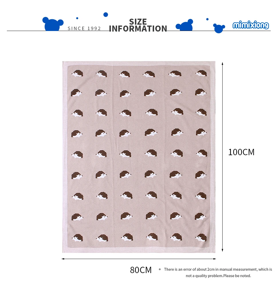 Cobertor do Bebê Bonito dos Desenhos Animados de Malha Mensal da Criança Super Macio Recém-nascido Carrinho Swaddle Envoltório Infantil Crianças Colchas Cama Sofá Capa 7 malha infantil crianças colchas cama mensal da criança sofá capa