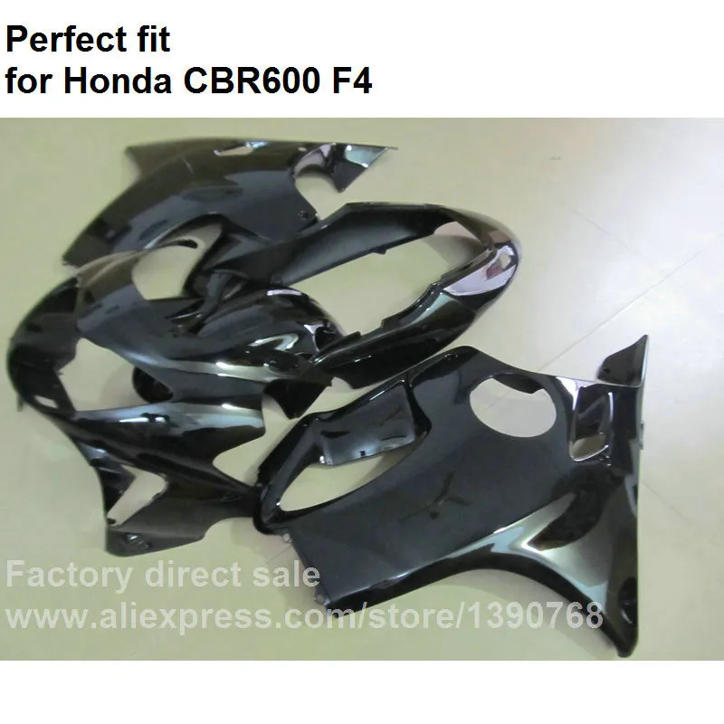 Высокое качество ABS Обтекатели для Honda CBR 600 F4 1999 2000 матовый черный обтекатель комплект CBR600 F4 99 00 FX31
