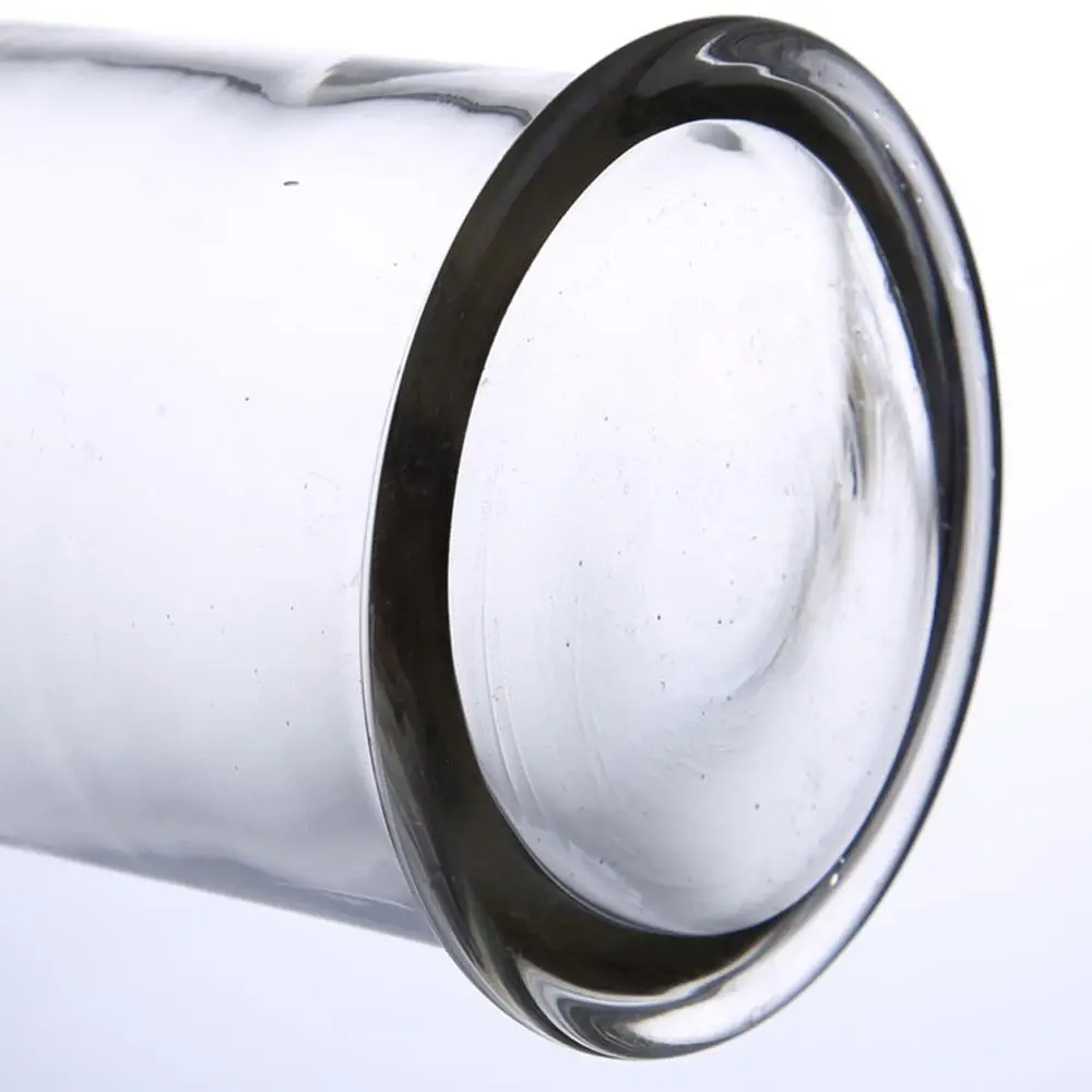 Лабораторные принадлежности стеклянная бутылка с образцом прозрачная матовая