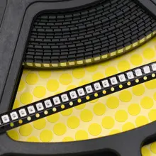 200 шт./лот желтый светильник диод 1210 SMD светодиодный супер яркий 3528 Светодиодный 3,5*2,8 мм