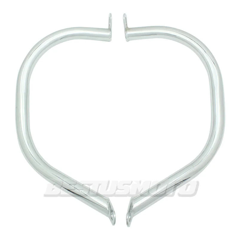 1 Pair Motorcycle Chrome Crash Bars Engine Guard Bumper For Kawasaki Vulcan VN1600 VN 1600 Nomad Classic Model 2003-2011